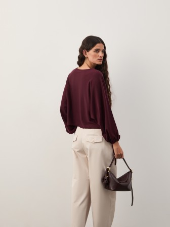 Knitted sweater with wool Knitted sweater with wool