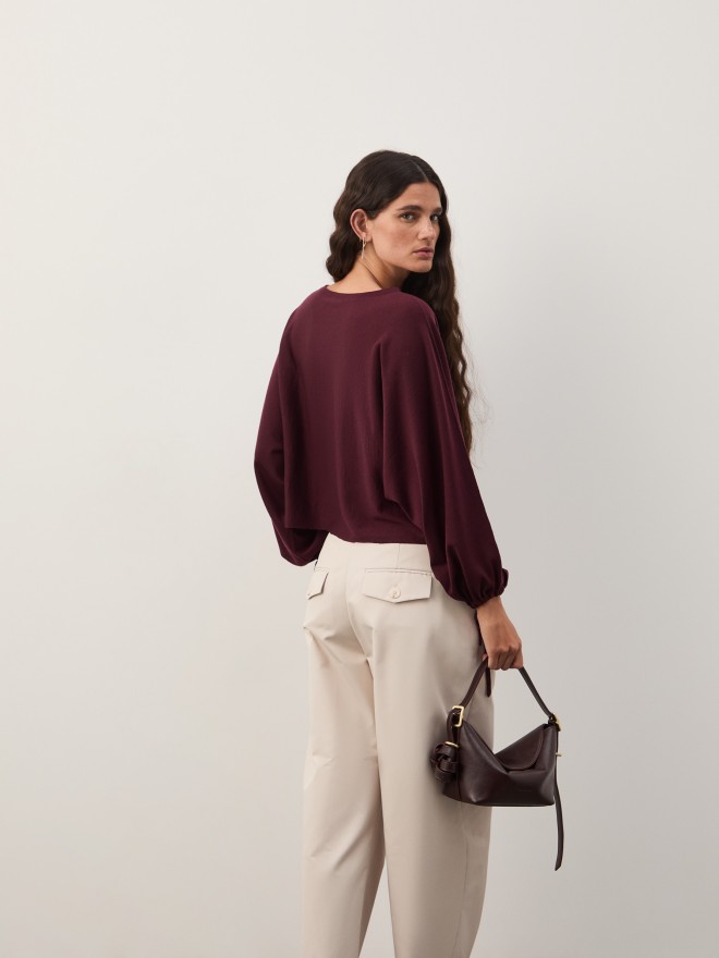 Camisola de malha com l�