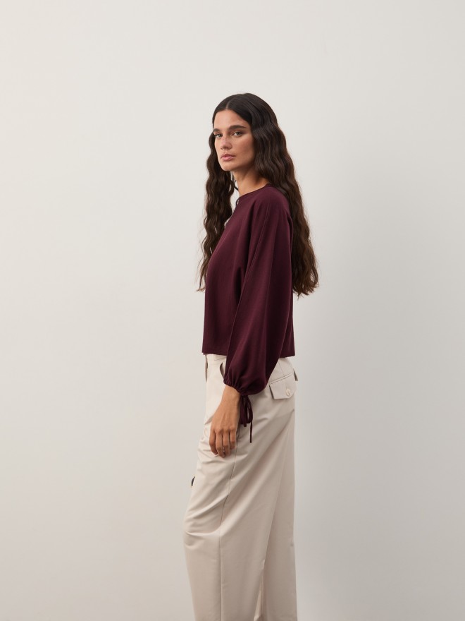 Camisola de malha com l�