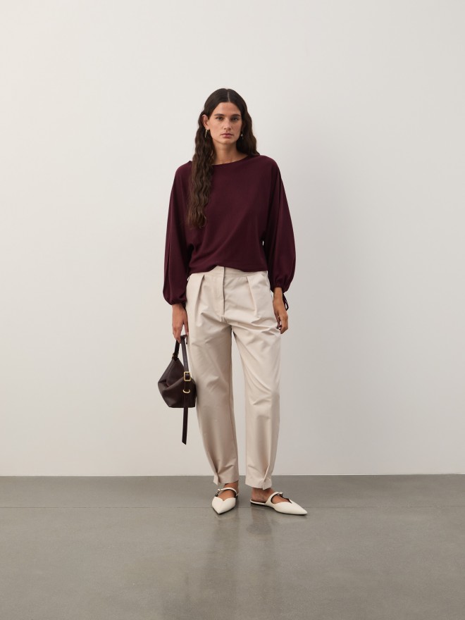 Camisola de malha com l�