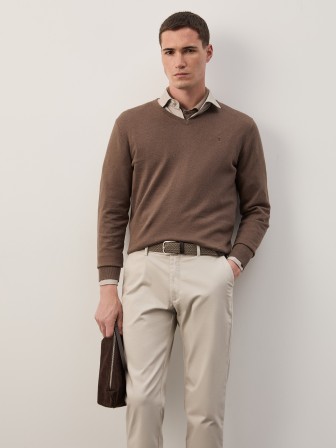 Calças chino slim fit Calças chino slim fit