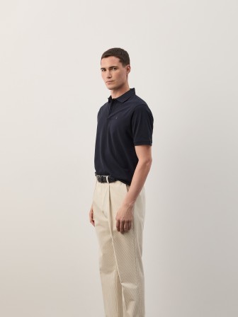 Regular fit piqué polo shirt Regular fit piqué polo shirt