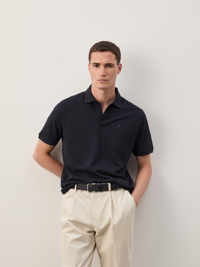 Regular fit piqué polo shirt Regular fit piqué polo shirt