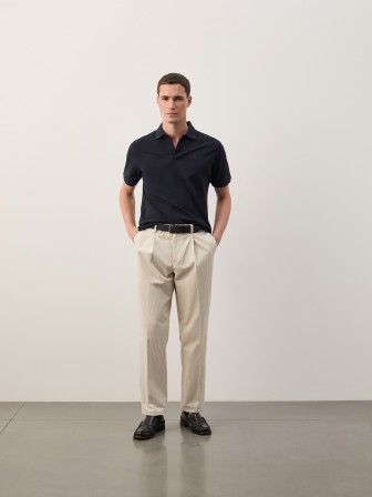 Regular fit piqué polo shirt Regular fit piqué polo shirt