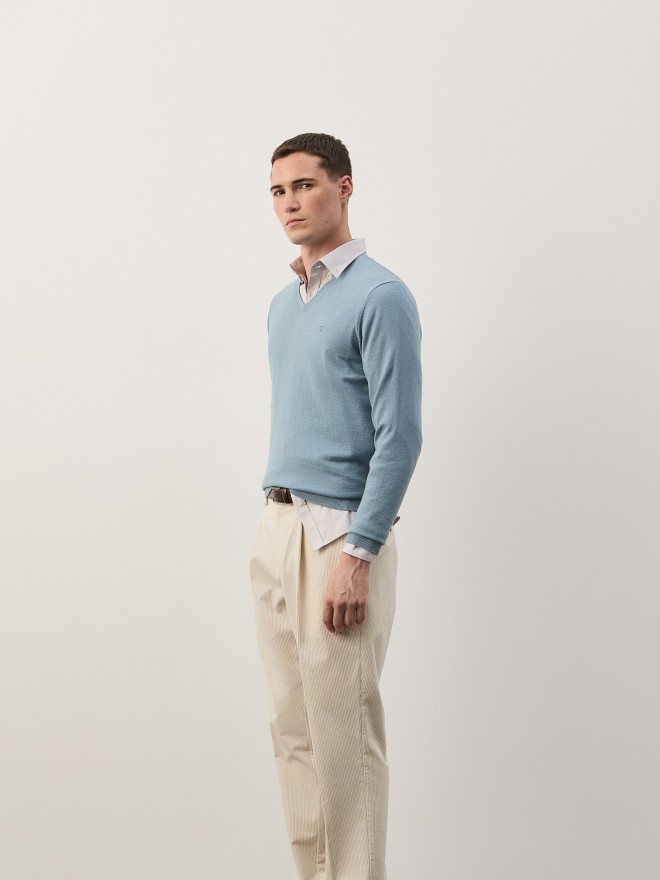 Cotton and cashmere pullover Cotton and cashmere pullover