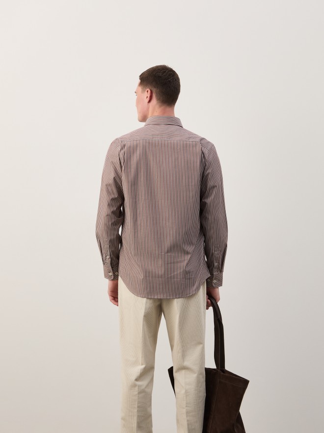 Striped cotton shirt Striped cotton shirt