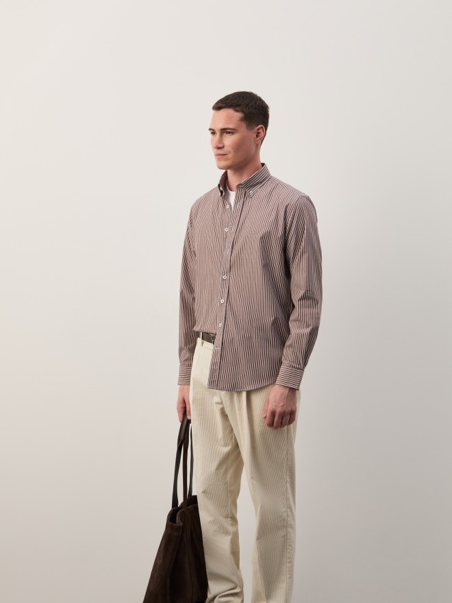 Striped cotton shirt Striped cotton shirt