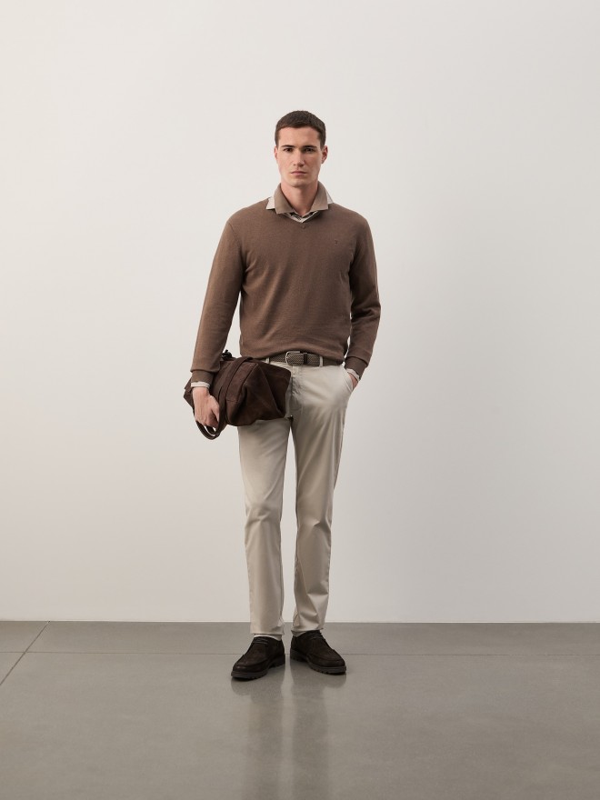Cotton and cashmere pullover Cotton and cashmere pullover