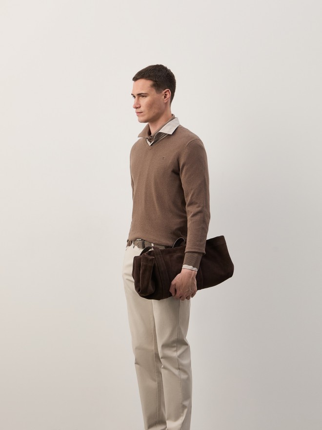 Cotton and cashmere pullover Cotton and cashmere pullover