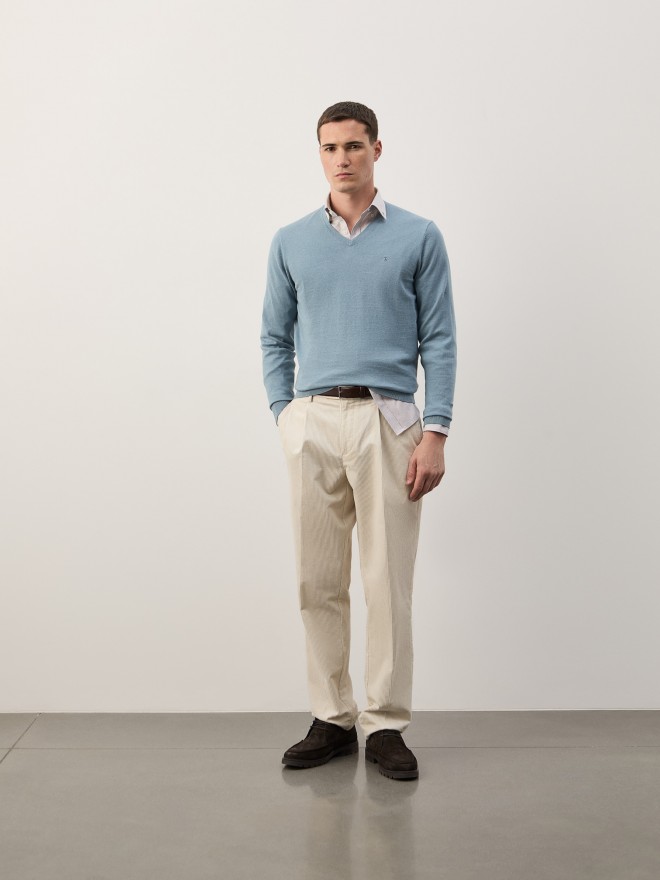 Cotton and cashmere pullover Cotton and cashmere pullover