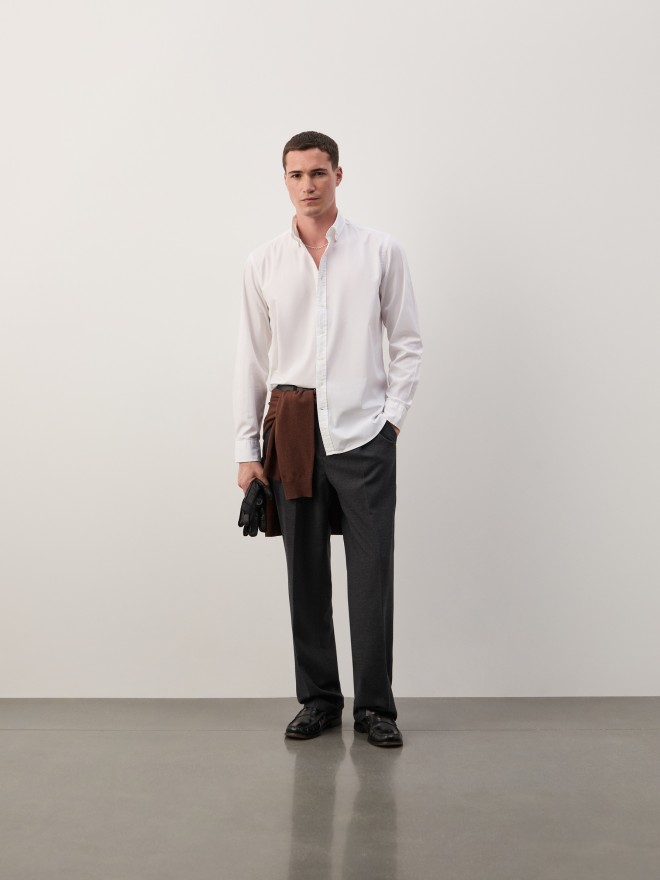 Regular fit cotton shirt Regular fit cotton shirt