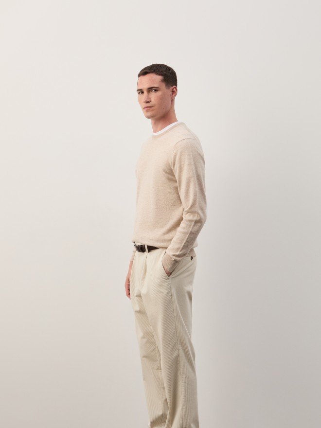100% wool knit sweater