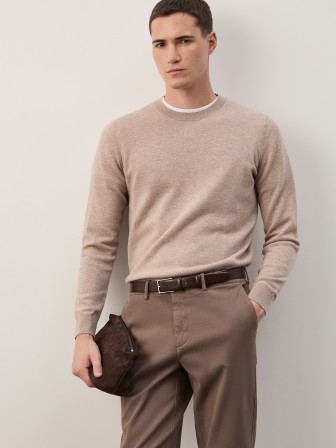 Calças chino regular fit Calças chino regular fit