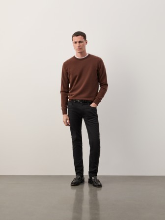 Camisola em lã e caxemira Camisola em lã e caxemira