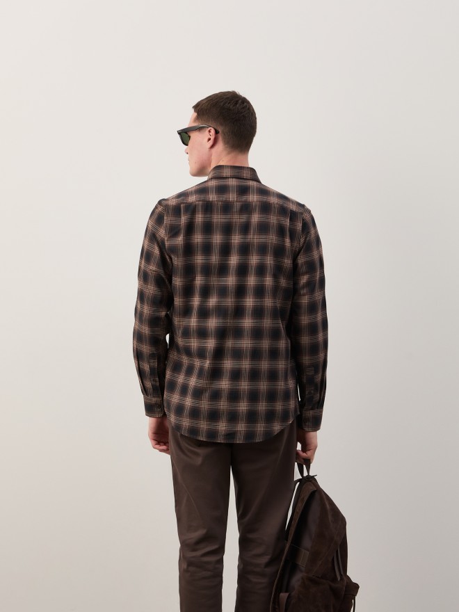 Camisa xadrez regular fit Camisa xadrez regular fit