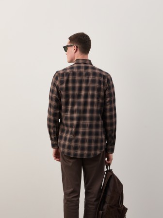 Camisa xadrez regular fit Camisa xadrez regular fit