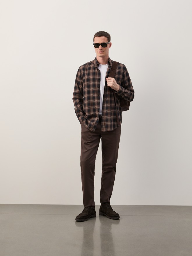 Camisa xadrez regular fit Camisa xadrez regular fit