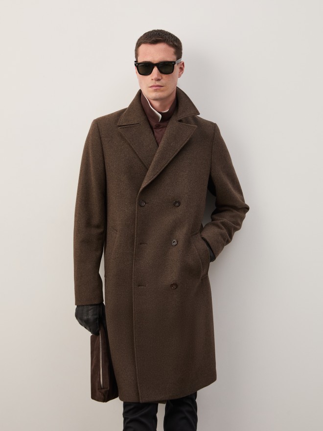 Pea coat with wool Pea coat with wool