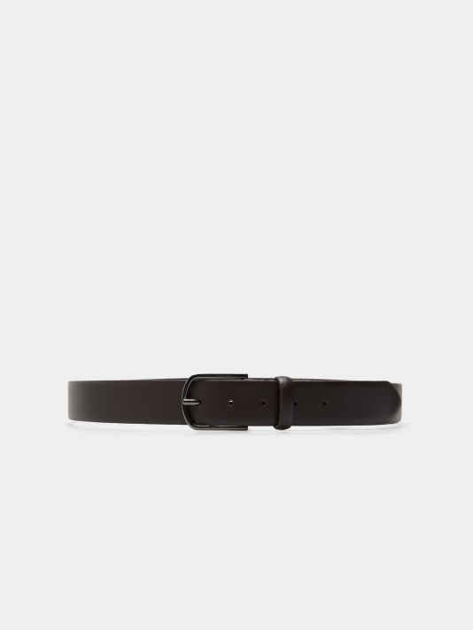 Leather belt