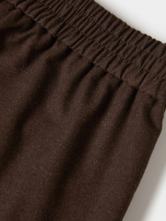 Pantalones plisados de corte regular Pantalones plisados de corte regular