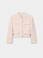 Casaco tweed curto Casaco tweed curto
