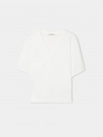 T-shirt em liocel e algodão T-shirt em liocel e algodão