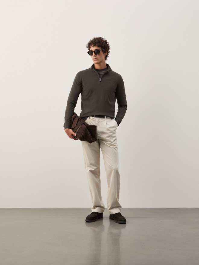 Cotton and cashmere sweater Cotton and cashmere sweater