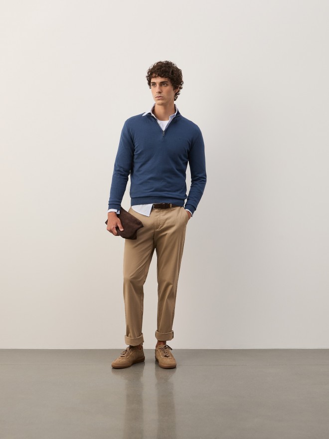 Cotton and cashmere sweater Cotton and cashmere sweater