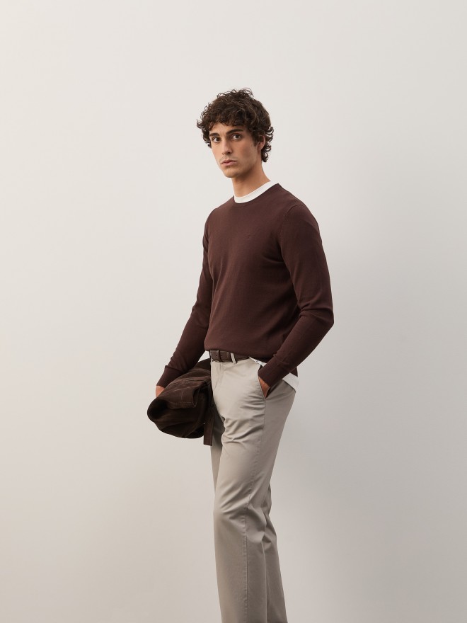 Cotton and cashmere sweater Cotton and cashmere sweater