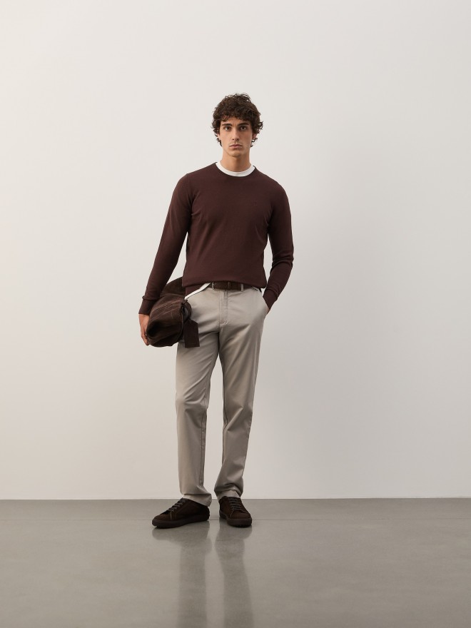 Cotton and cashmere sweater Cotton and cashmere sweater