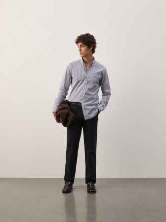 Striped cotton shirt Striped cotton shirt