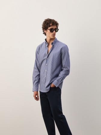 Striped cotton shirt Striped cotton shirt