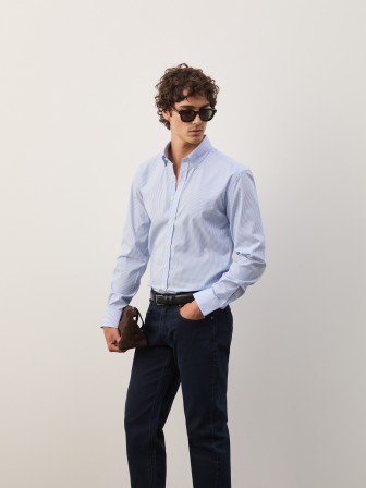 Striped cotton shirt Striped cotton shirt