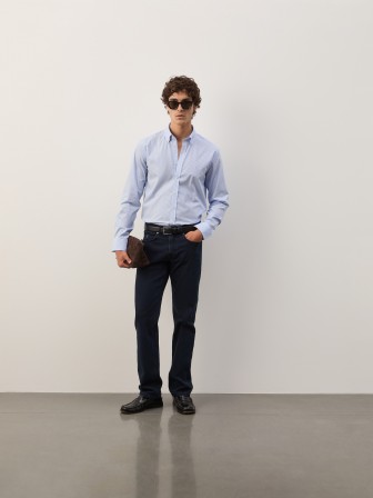 Striped cotton shirt Striped cotton shirt