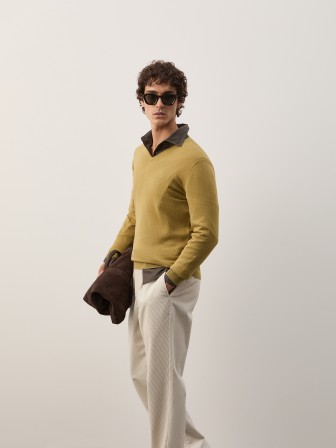 Cotton and cashmere pullover Cotton and cashmere pullover
