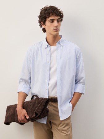Striped cotton shirt Striped cotton shirt