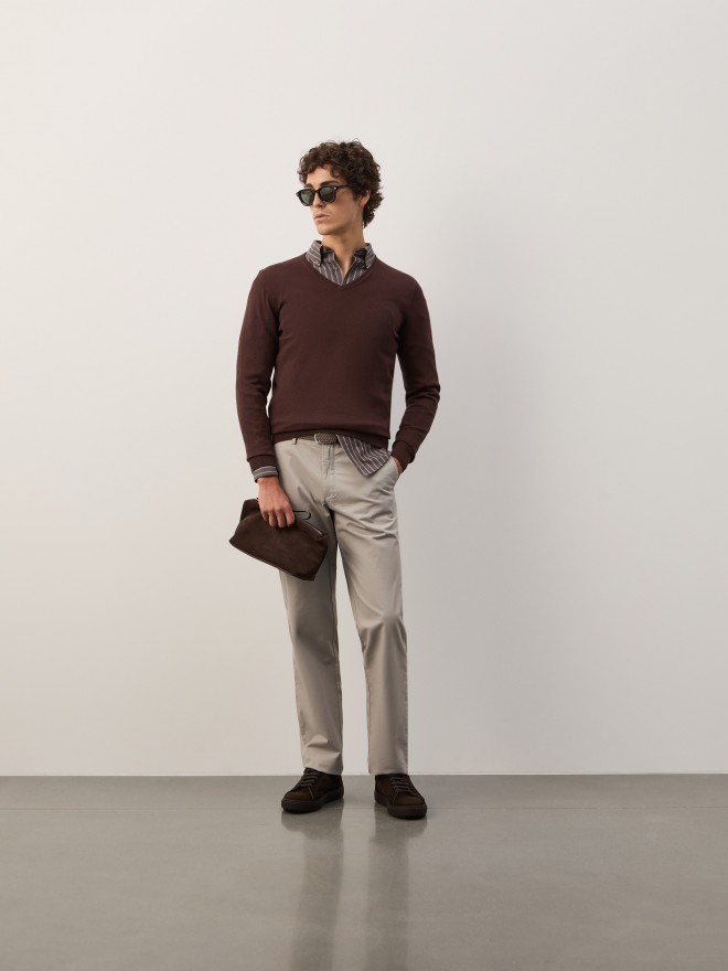 Cotton and cashmere pullover Cotton and cashmere pullover