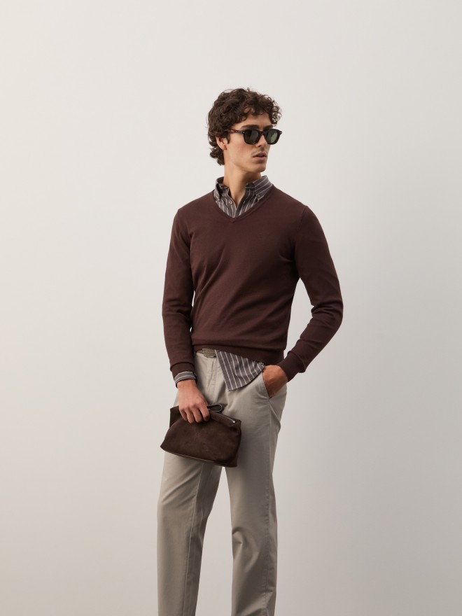 Cotton and cashmere pullover Cotton and cashmere pullover