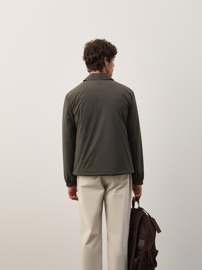Padded nylon jacket
