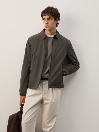 Padded nylon jacket