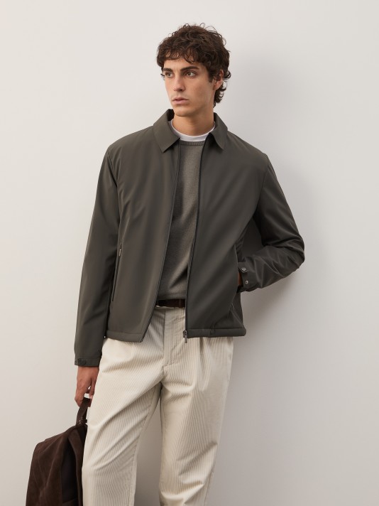 Padded nylon jacket