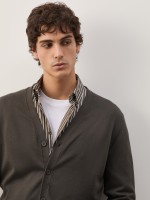 Cotton knit jacket Cotton knit jacket