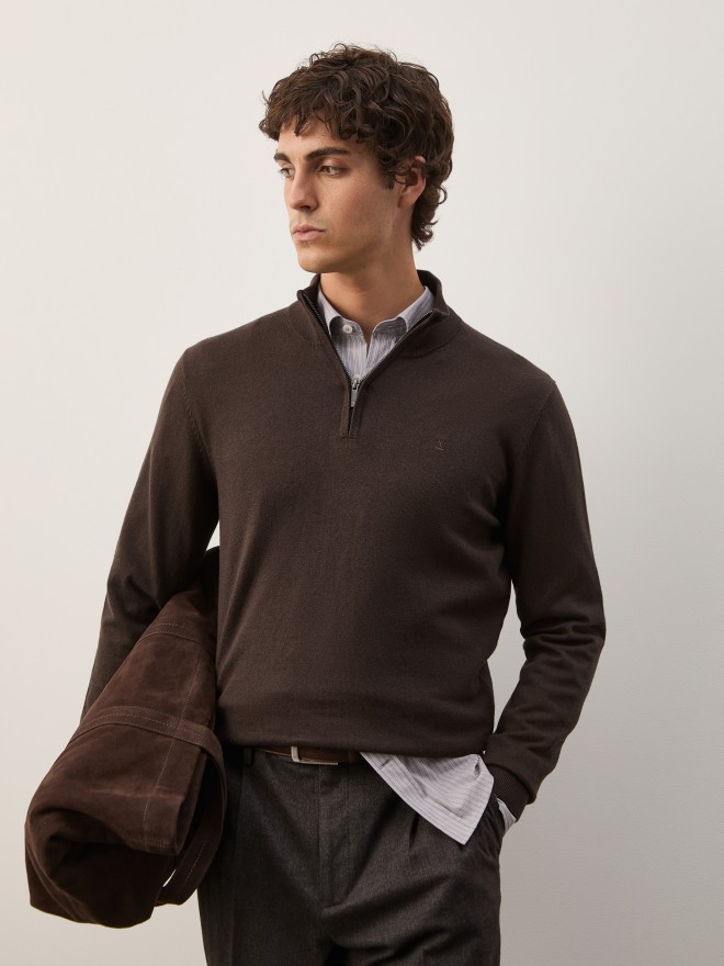 Cotton and cashmere sweater Cotton and cashmere sweater