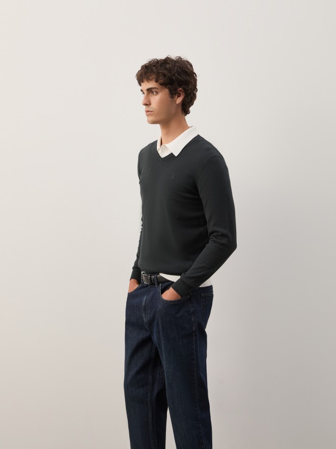 Cotton and cashmere pullover Cotton and cashmere pullover