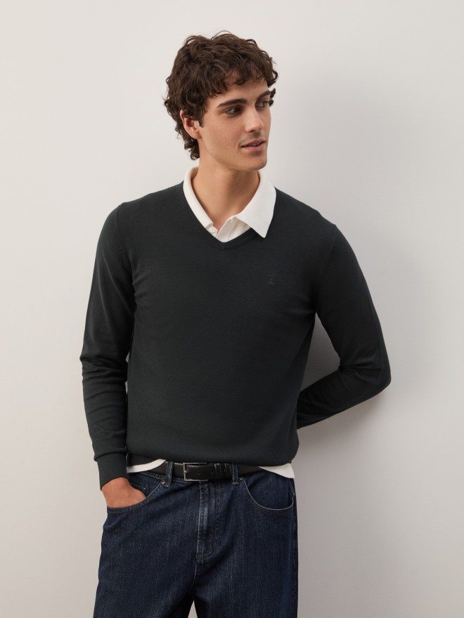 Cotton and cashmere pullover Cotton and cashmere pullover