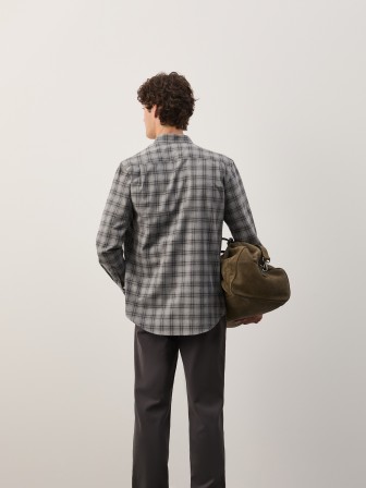 Regular fit plaid shirt Regular fit plaid shirt