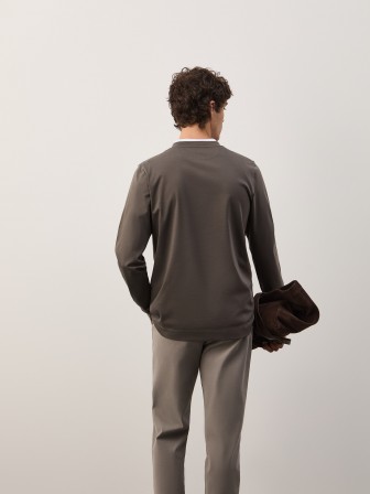 Camiseta básica de tacto suave Camiseta básica de tacto suave
