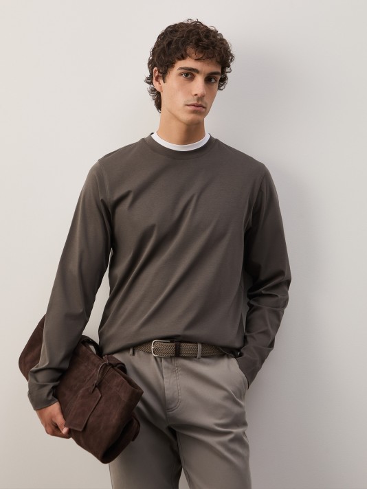 Camiseta b�sica de tacto suave