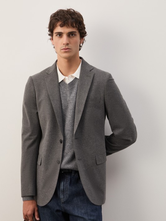 Classic slim fit blazer