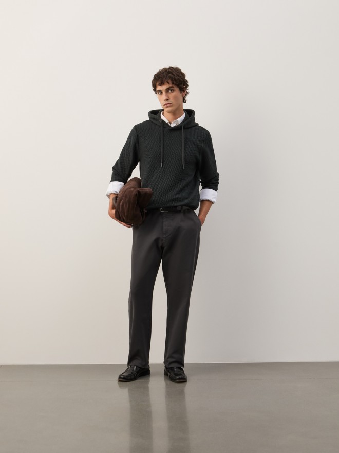 Calças chino tapered fit Calças chino tapered fit